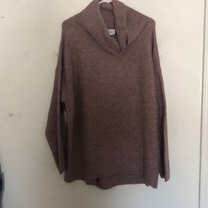 Mauve Turtle Neck Sweater